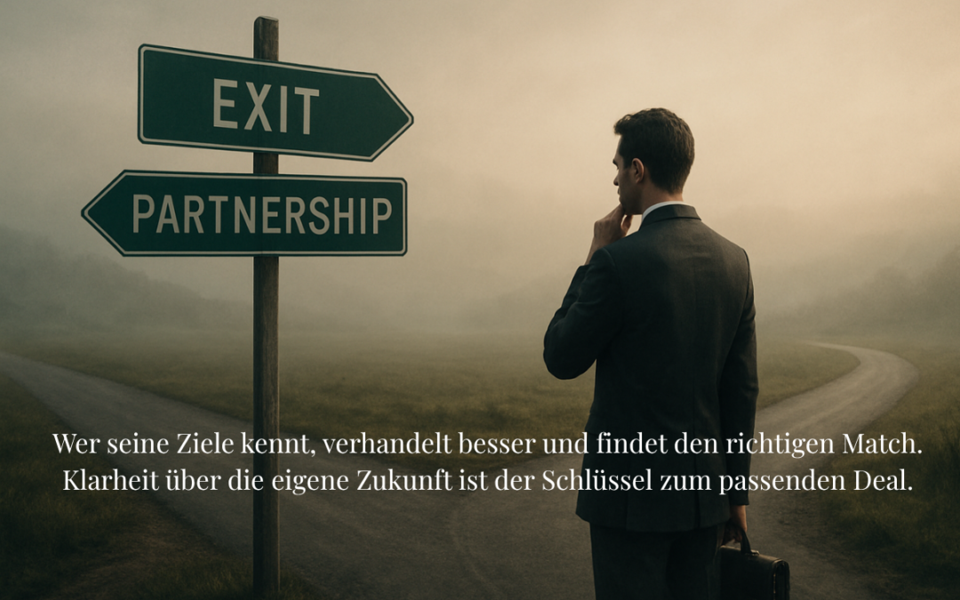 Exit, Neustart, Partnership? – Ziel klar definieren