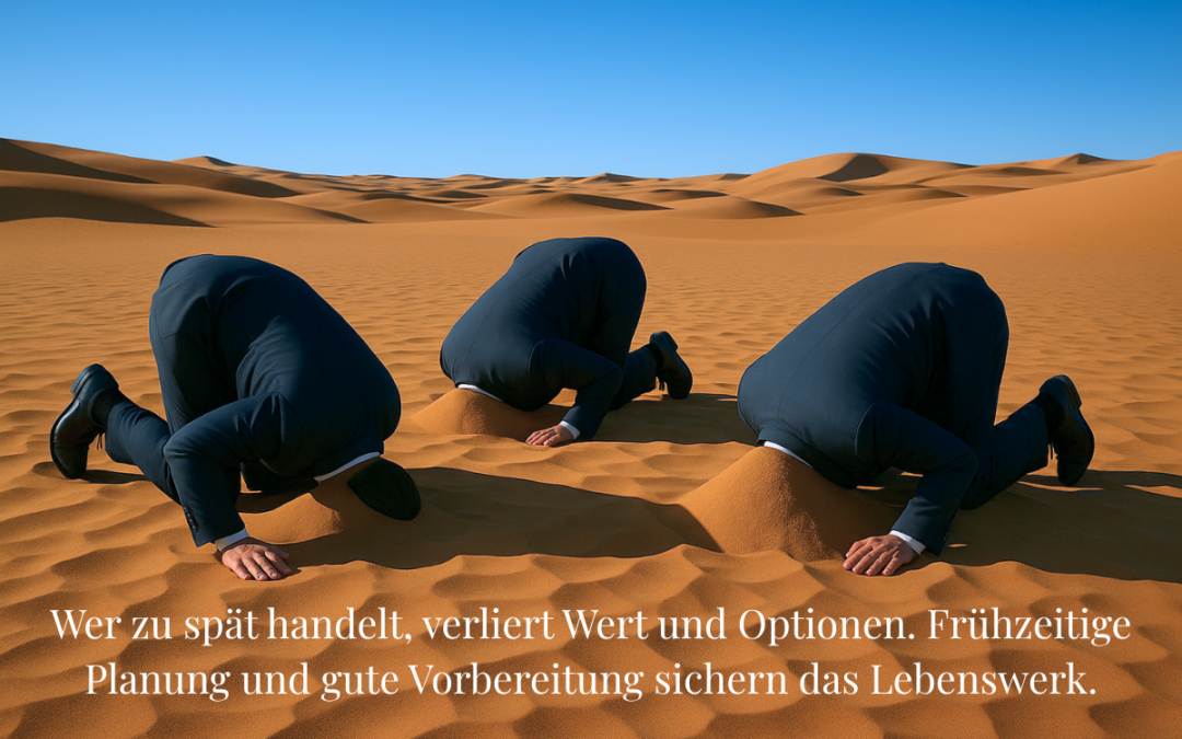 Nachfolgelösung – besser nicht zu lange verdrängen