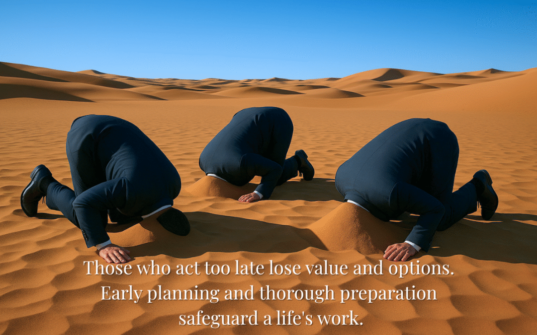 Avoiding Succession Planning? That’s a Plan too – Just not a Good One!