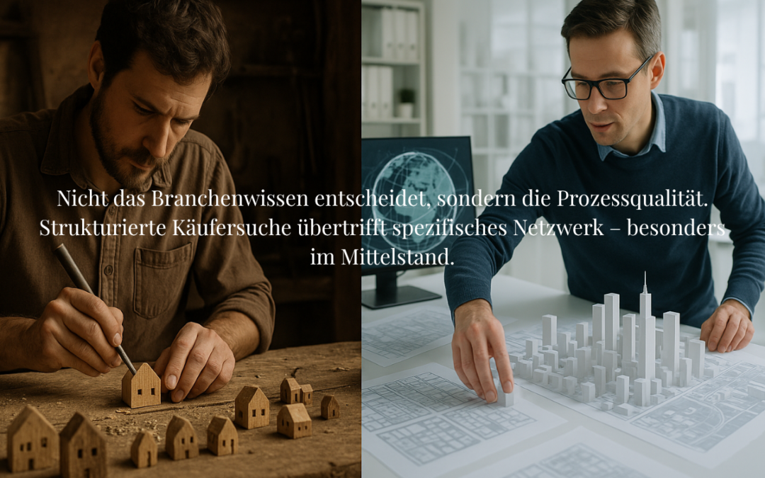 Branchenkenntnis ist gut – Methodik ist besser